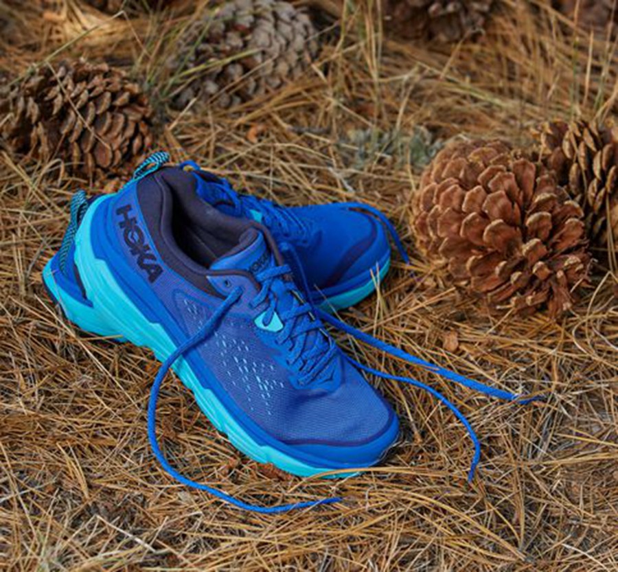 Hoka One One Trail Schoenen Heren - Challenger Atr 6 - Blauw - EI5839076